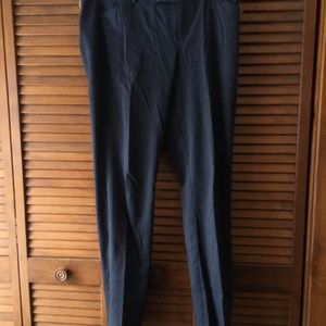 WOMENS SIZE 8 CALVIN CLINE GRAY DRESS PANTS STYLISH FRONT POCKETS HIDDEN ZIPPER